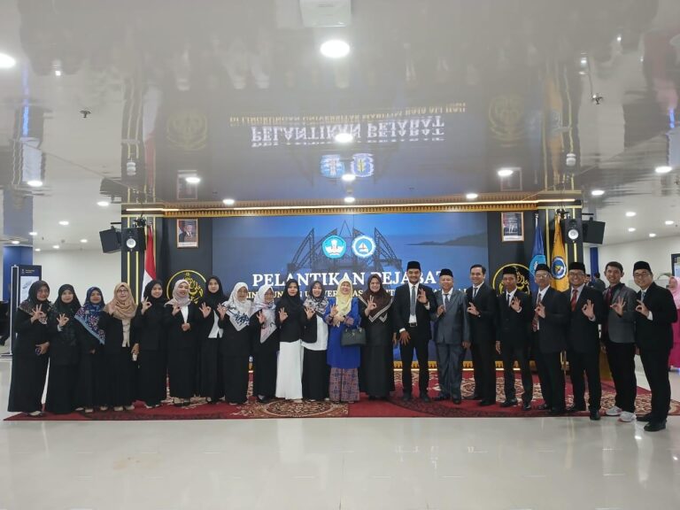 Pelantikan Wakil Dekan, Ketua dan Sekretaris Jurusan, Koordinator Prodi, serta Kepala Laboratorium FKIP UMRAH