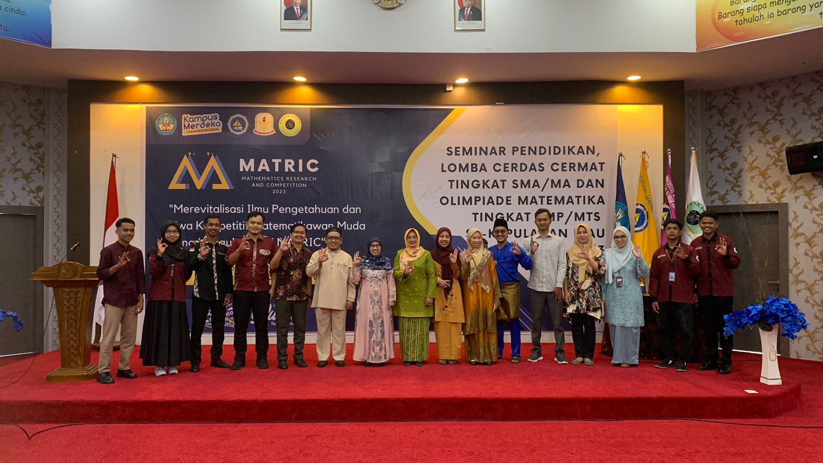 Read more about the article FKIP UMRAH Gelar Mathematics Research and Competition Guna Bangun Jiwa Kompetitif melalui MATRIC