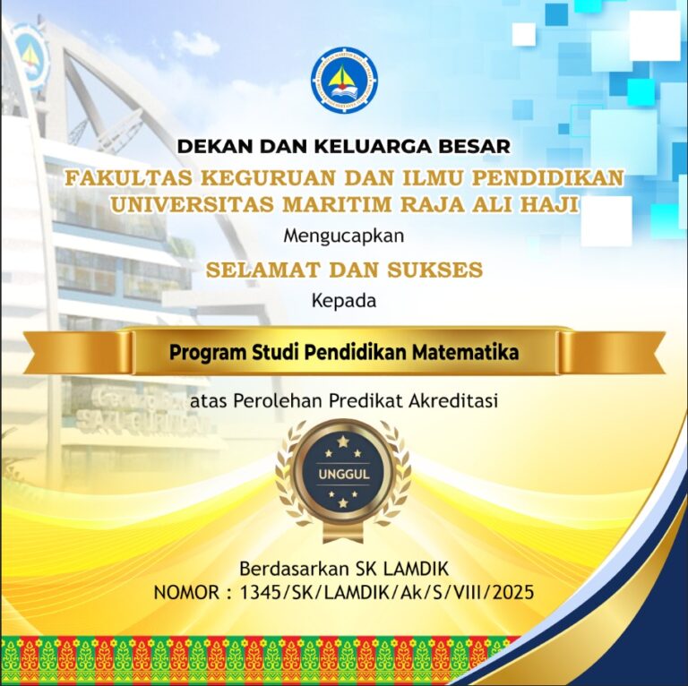 Program Studi Pendidikan Matematika Raih Predikat Akreditasi Unggul