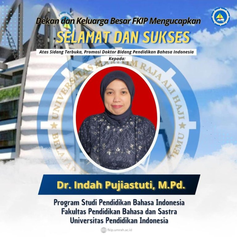 Ucapan Selamat dan Sukses Kepada Ibu Indah Pujiastuti Atas Ujian Terbuka Promosi Doktor