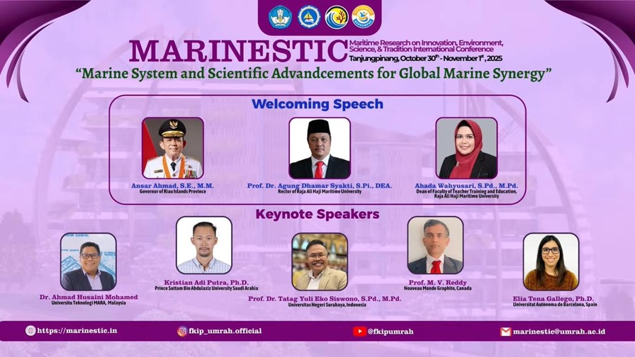 MARINESTIC 2025 (Maritime Research on Innovation, Environment, Science & Traditional International Conference)