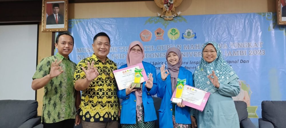Mahasiswa FKIP UMRAH Sabet Juara Kompetisi MTQMN FKIP Se-Indonesia Tahun 2023
